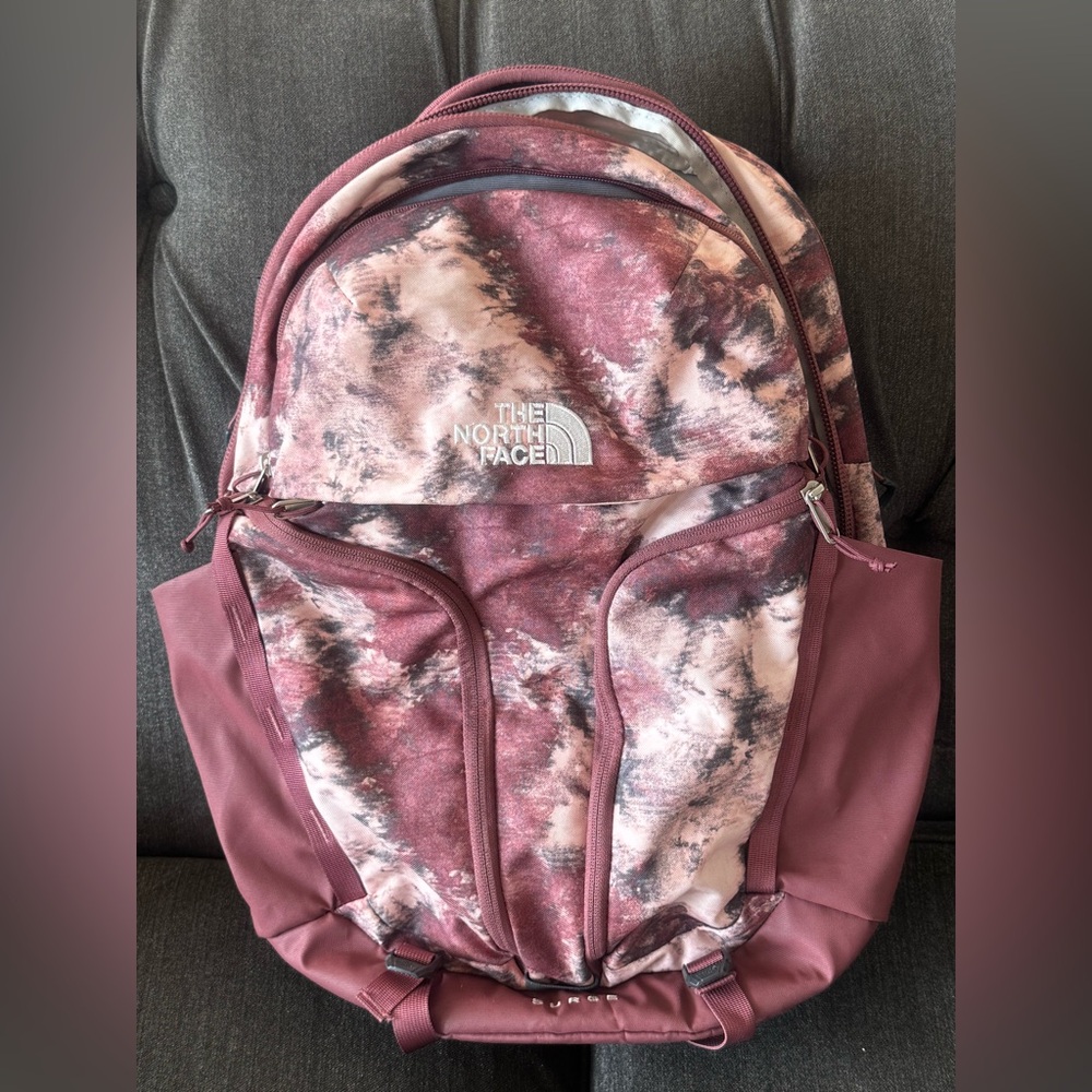 The North Face women’s Surge commuter laptop backpack.